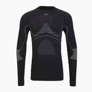 Bluză termică pentru bărbați X-Bionic Energy Accumulator Origins charcoal/pearl grey