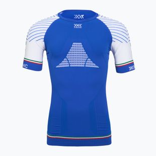 Tricou termoactiv pentru bărbați X-Bionic Invent 4.0 Patriot Running Shirt blue