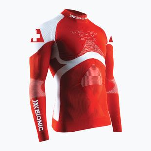Bluză termică pentru bărbați X-Bionic Patriot Shirt Turtle Neck Lg Sl switzerland
