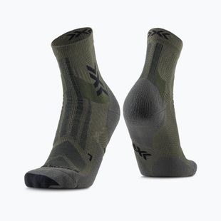 Șosete X-Socks Hike Discover Ankle dark sage/black