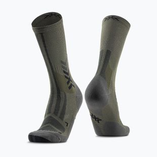 Șosete X-Socks Hike Discover Crew green/black