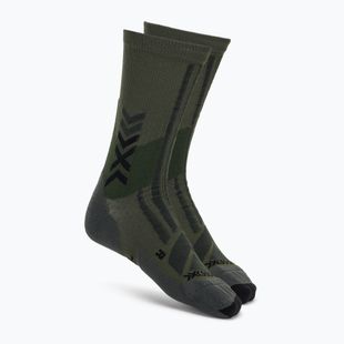 Șosete X-Socks Hike Discover Crew green/black