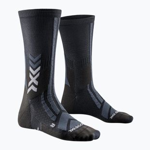 Șosete de trekking X-Socks Hike Discover Crew black/charcoal
