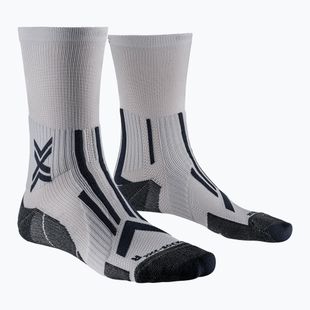Șosete de alergare pentru bărbați X-Socks Trailrun Perform Crew pearl grey/charcoal