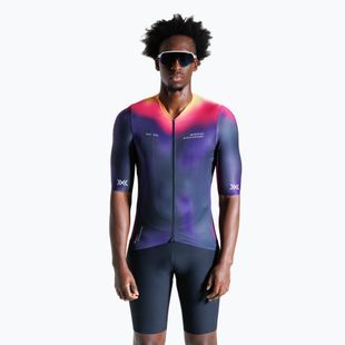 Tricou de ciclism pentru bărbați X-Bionic Corefusion Aero Jersey heatmap