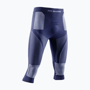 Pantaloni termoactivi pentru bărbați X-Bionic 3/4 Energy Accumulator 4.0 marine/optical white