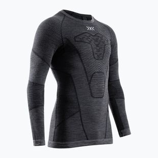 Bluză termică pentru bărbați X-Bionic Symbio Merino Shirt rhino grey