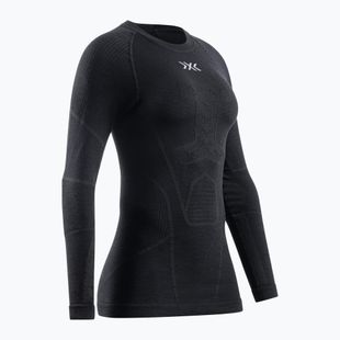 Bluză termică damă X-Bionic Symbio Merino Shirt opal black