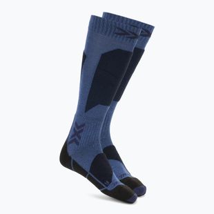 Șosete de schi X-Socks Ski Discover Otc blue blossom/marine