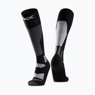 Șosete de snowboard X-Socks Snowboard Discover Otc black/dark grey