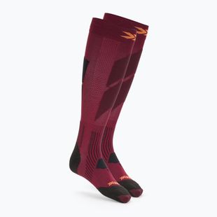 Șosete de schi X-Socks Ski Perform Otc dune red/orange