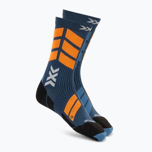 Șosete de schi X-Socks X-Country Perform Crew marine/orange