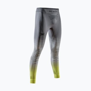 Pantaloni termici pentru bărbați X-Bionic Invent Fx rhino grey/light grey/canary