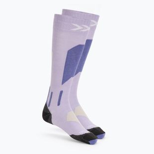 Șosete de schi X-Socks Ski Discover Merino Otc muted lavender/light sand