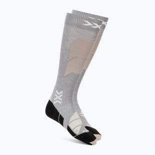 Șosete de schi X-Socks Ski Perform Merino Otc seal grey/light sand
