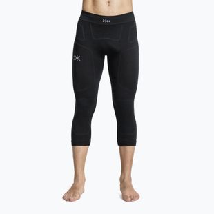 Colanți termoactivi pentru bărbați X-Bionic Symbio Merino 3/4 black