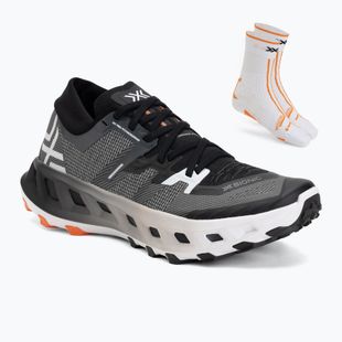 Încălțăminte de alergare + șosete X-Bionic Terraskin X01 x black/x white