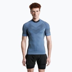 Tricou de alergare pentru bărbați X-Bionic Twyce Race slate blue/x black