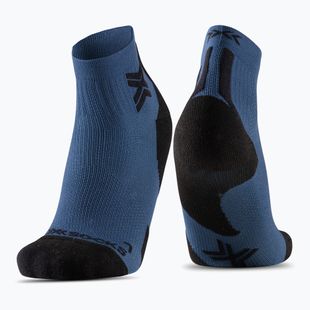 Șosete pentru bărbați X-Socks Run Discover Ankle marine/x black