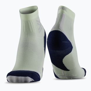 Șosete pentru bărbați X-Socks Run Discover Ankle neolime/x black