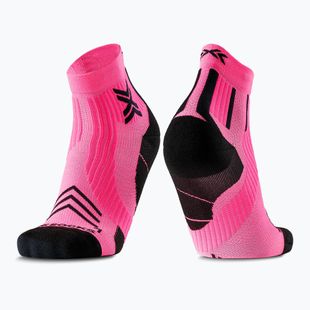 Șosete pentru bărbați X-Socks Run Expert Ankle fluo pink/x black