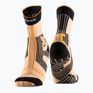 Șosete X-Socks Trailrun Terraskin Expert Crew fresh peach/x black/blazing orange