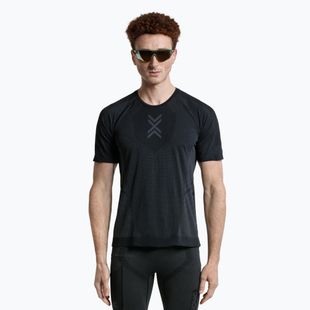 Tricou de alergare pentru bărbați X-Bionic Xceed Run x black/rhino grey