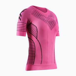 Tricou de alergare pentru femei X-Bionic Twyce Race neo roz/x negru