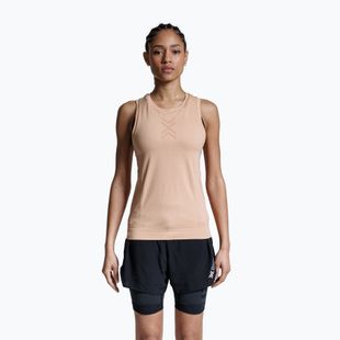 Tricou de alergare pentru femei X-Bionic Xceed Run fresh peach/dusty rose