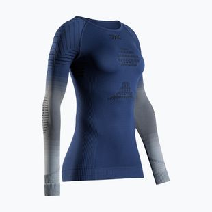 Bluză termică damă X-Bionic Invent Fx Shirt marine/grey/light grey