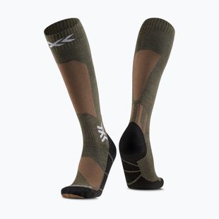 Șosete de schi X-Socks Ski Discover Merino Otc sand/dark sand