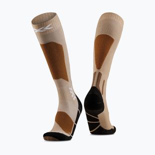 Șosete de schi X-Socks Ski Discover Otc sand/dark sand