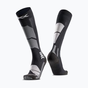 Șosete de schi pentru femei X-Socks Ski Perform Otc x black/light grey