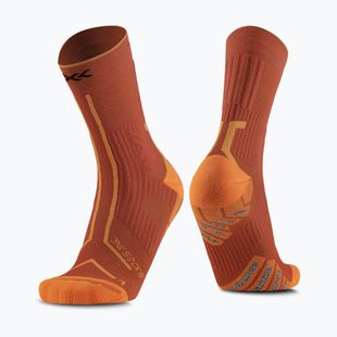 Șosete X-Socks Trailrun Terraskin Expert Crew burnt red/orange