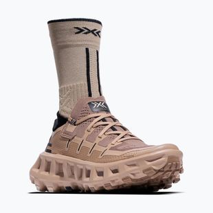 Încălțăminte de alergare + șosete X-Bionic Terraskin X01 sand/dark Sand