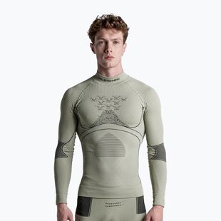 Bluză termoactivă pentru bărbați X-Bionic Accumulator 4.0  tea grey/black