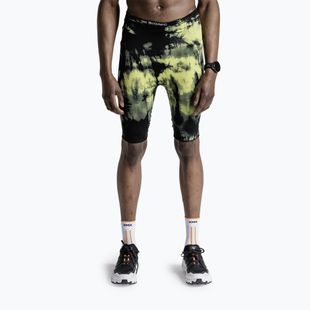 Pantaloni scurți de alergare pentru bărbați X-Bionic Efektor Tights tie dye electric energy