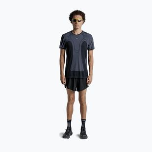 Tricou de alergare pentru bărbați X-Bionic Xceed Run Perform x black/x white