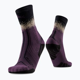 Șosete X-Socks Terraskin Perform Crew deep purple/x black/sand