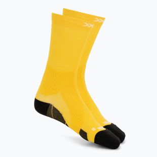 Șosete X-Socks Run Perform Crew flash yellow