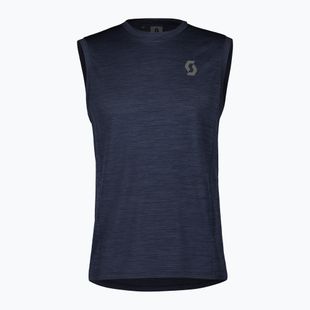 Tricou de alergare pentru bărbați SCOTT Endurance Lt Tank dark blue