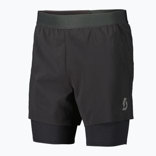 Pantaloni scurți de alergare pentru bărbați SCOTT Endurance Hybrid black