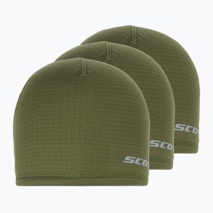 Căciulă de iarnă SCOTT Fleece Lt Beanie 3 szt. fir green