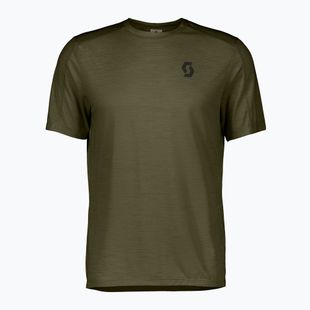 Tricou de alergare pentru bărbați SCOTT Endurance Lt fir green