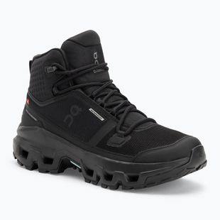 Încălțăminte pentru femei On Cloudrock Mid Waterproof black/black