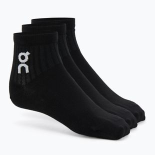 Șosete On Logo Sock Mid 3 pary black