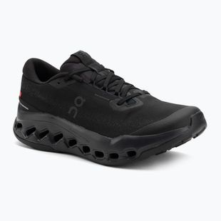 Pantofi de alergare bărbați On Cloudsurfer Trail 2 Waterproof negru/negru