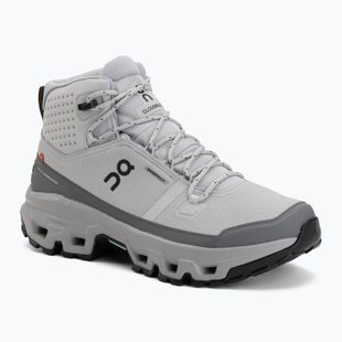Încălțăminte de drumeție pentru bărbați On Cloudrock Mid Waterproof glacier/alloy