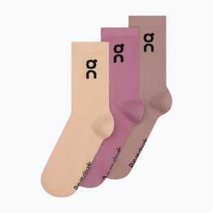 Șosete On Logo High 3 pack sherbet/rhodonite