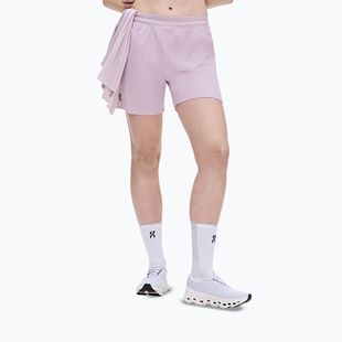 Pantaloni scurți de alergare pentru femei On 5" Performance foxglove